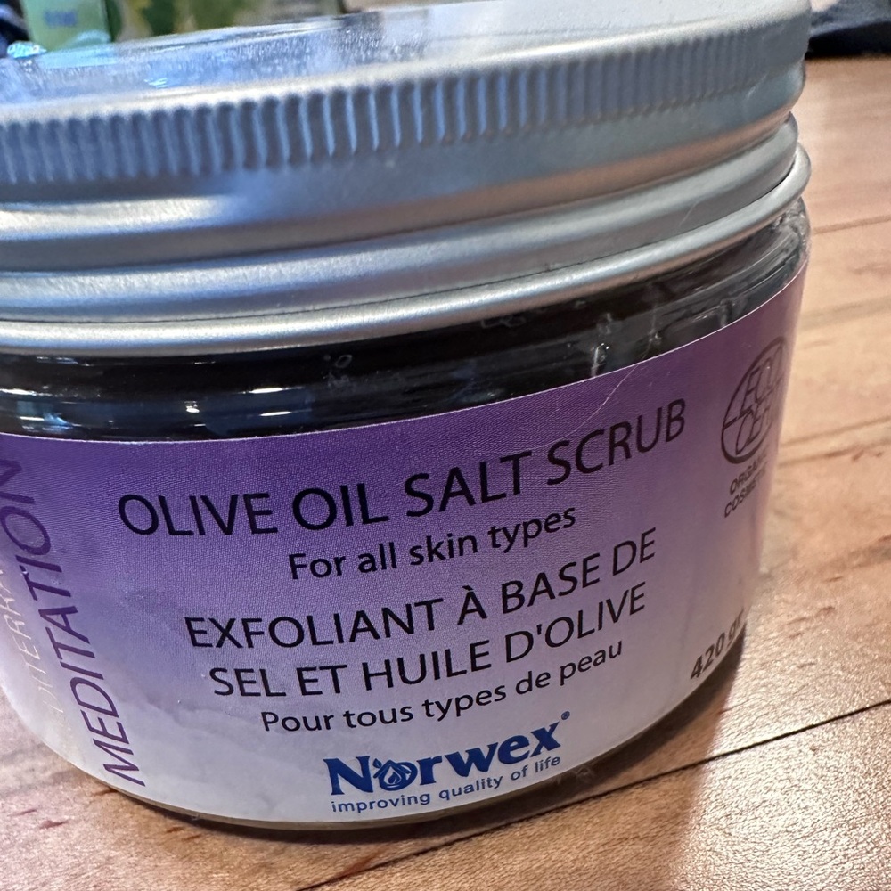 Norwex Olive Oil Sea Salt Scrub